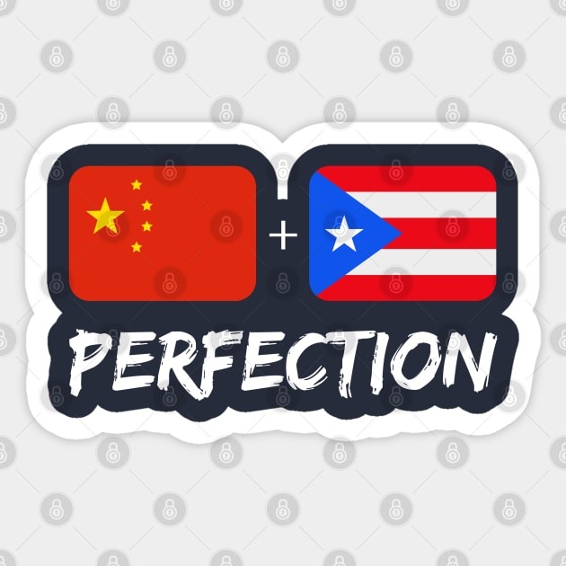 Chinese Plus Puerto Rican Perfection Heritage Gift Sticker by Just Rep It!!